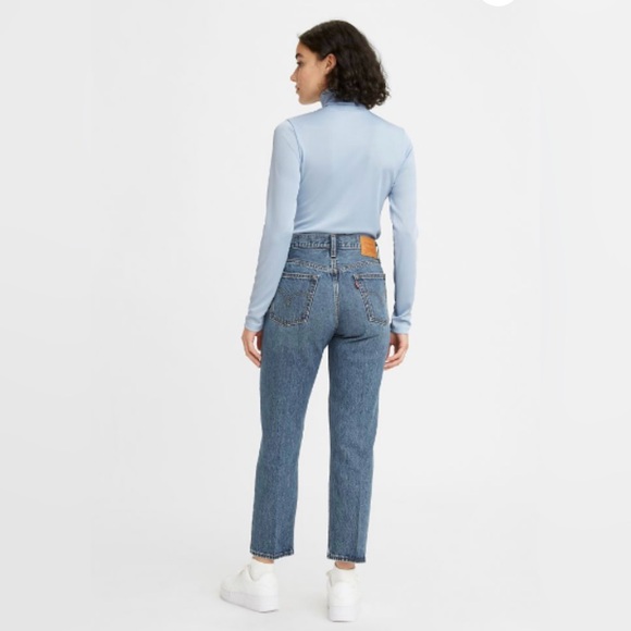 NWT 501 Original Cropped Women’s Jeans 28 x 28” - Picture 2 of 8